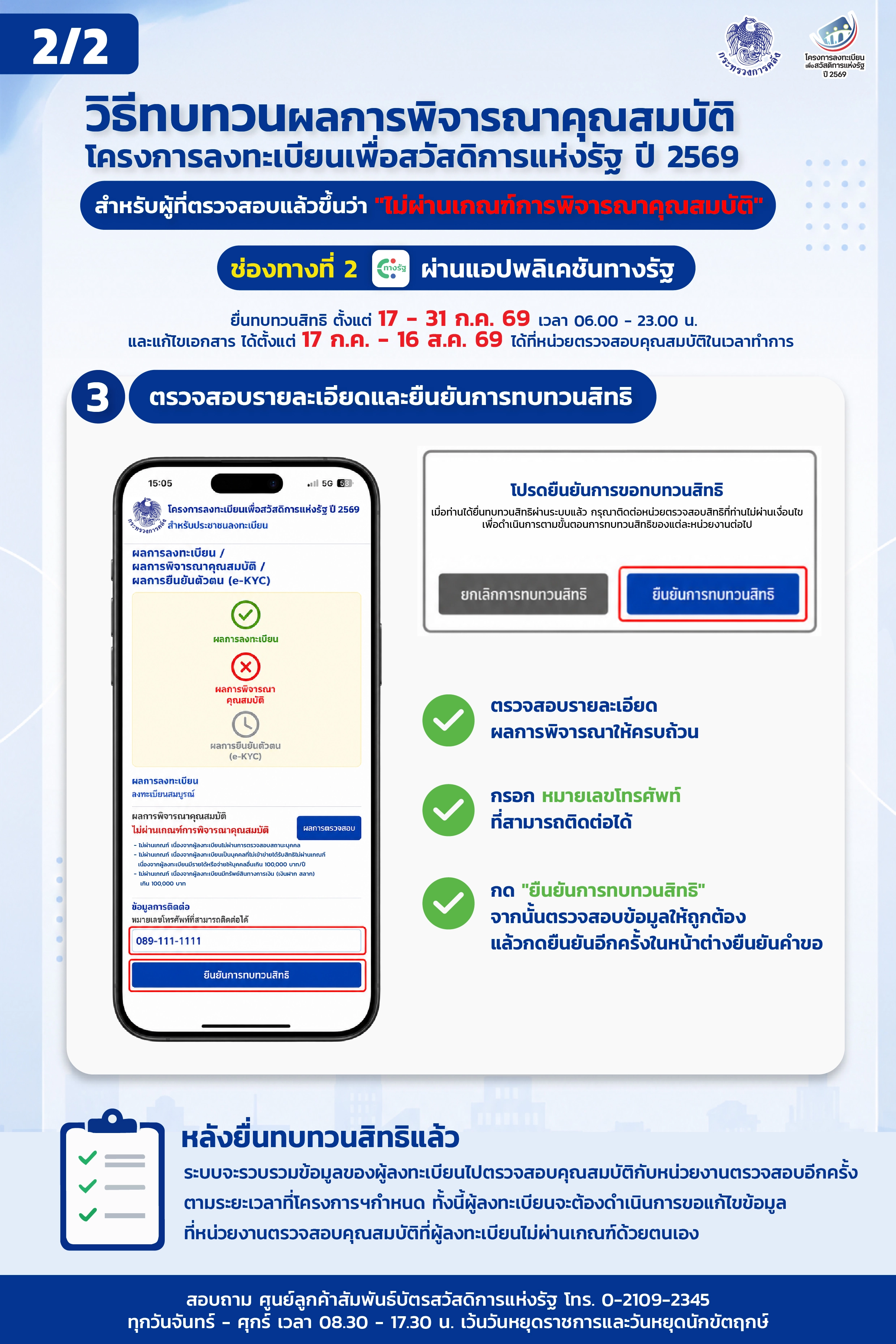 ขั้นตอนการทบทวนสิทธิ_ทางรัฐ2